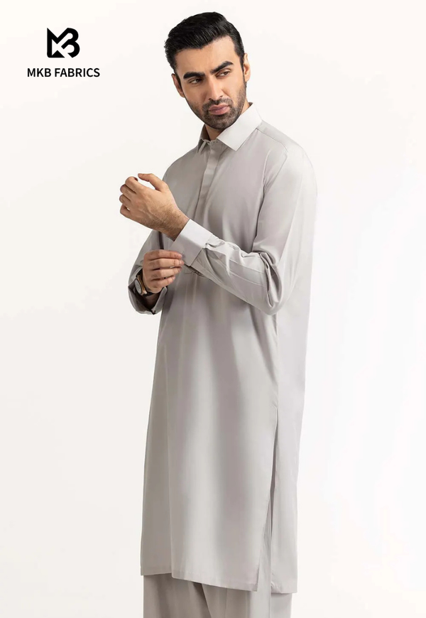 Premium Wash & Wear – Stone Grey