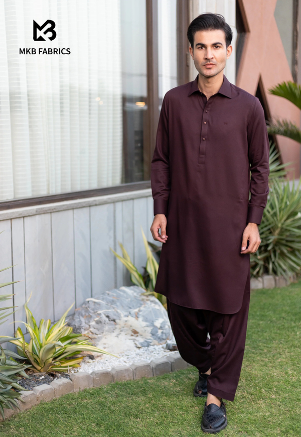 Premium Wash & Wear – Dark Burgundy