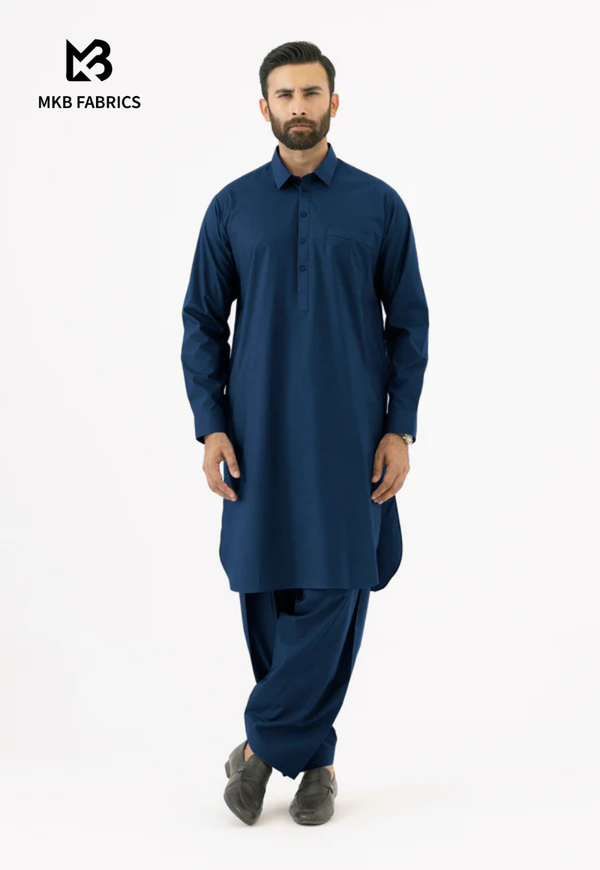 Premium Wash & Wear – Navy Blue